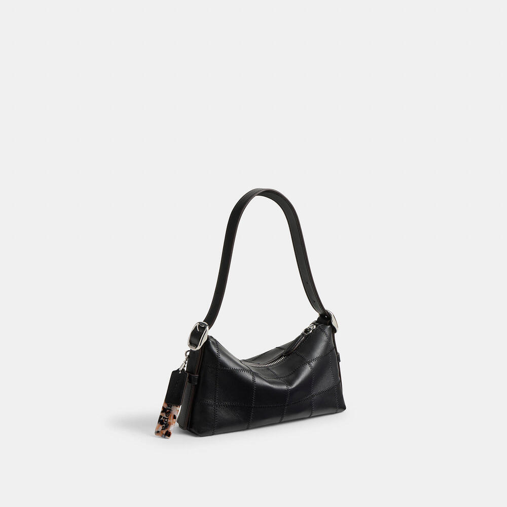 Coachtopia Alter/Ego Small Slouchy Shoulder Bag In Checkerboard Upcrafted Leath… - Picture 15 of 16